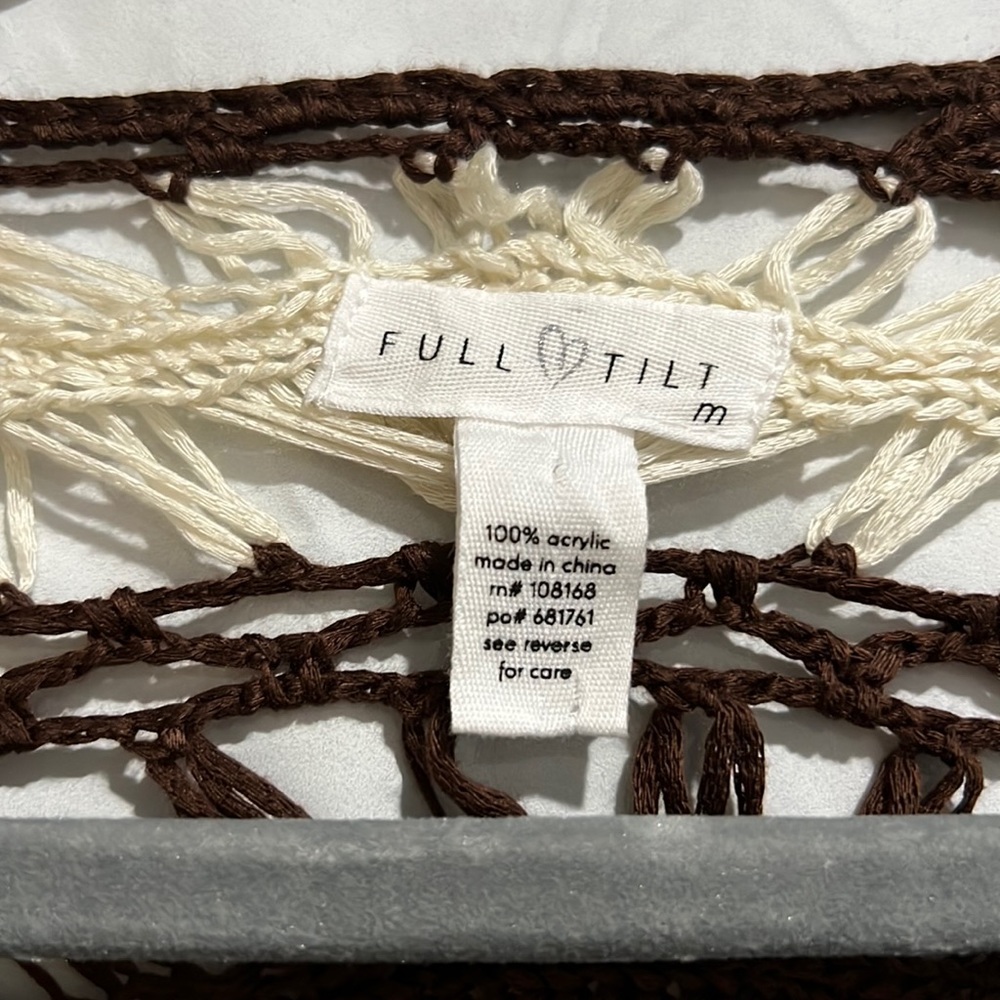 Full Tilt Crochet Vest